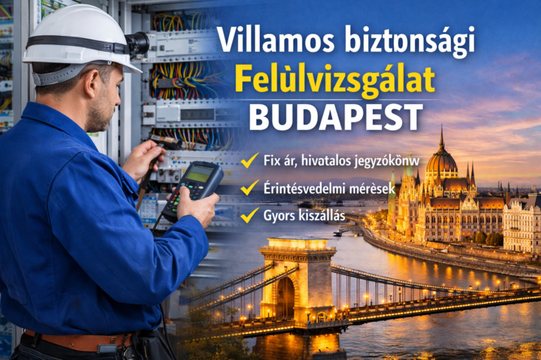 Villamos biztonsági felülvizsgálat Budapest
