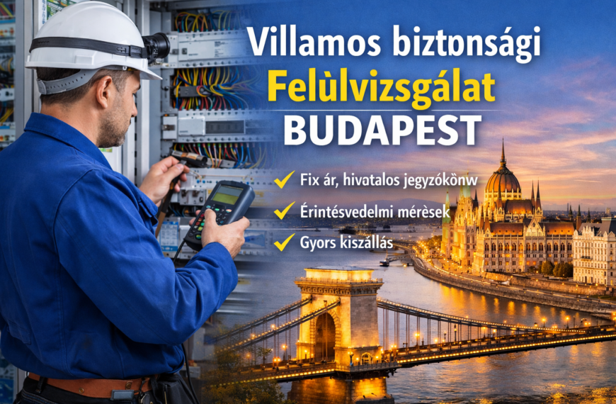 Villamos biztonsági felülvizsgálat Budapest